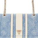 Guess Noelle II XBody Flap - Umhängetasche 24 cm (denim logo)