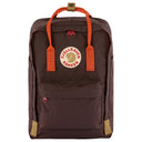 Fjällräven Kånken Koncept - Rucksack 15" 40 cm (black oak-rowan red)