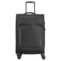D&N Travel Line 9804 - 4-Rollen-Trolley M 68 cm erw. (black)