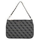 Guess Flat Pouch - Schultertasche 24.5 cm (coal logo)