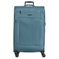 D&N Travel Line 9804 - 4-Rollen-Trolley L 78 cm erw. (petrol)