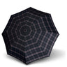 Knirps T.200 M Duomatic - Taschenschirm Regenschirm (check navy)