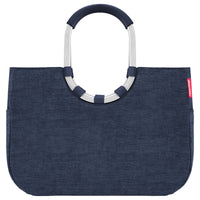 reisenthel shopping loopshopper L - Einkaufstasche mit Bügel 46 cm (twist navy)
