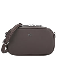 Lacoste Daily City - Umhängetasche 20 cm (dark brown)