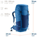 Deuter Futura Pro 40 (nightblue-baltic)