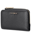 Coccinelle Metallic Soft - Geldbörse 6cc 13 cm (noir) - Ansicht 3