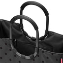 reisenthel shopping loopshopper L - Einkaufstasche mit Bügel 46 cm (frame glossy dots black) - Ansicht 2