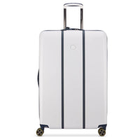 Delsey Paris Cadence - 4-Rollen-Trolley XL 82 cm erw. (elfenbein/blau)