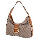 Guess Camden - Schultertasche 35 cm (latte logo/cognac) - Ansicht 2