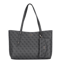 Guess Brenton Top Zip Tote - Shopper 36 cm (coal logo)
