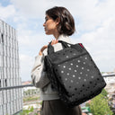 reisenthel travelling allrounder R - Rucksack 40 cm (glossy dots black)