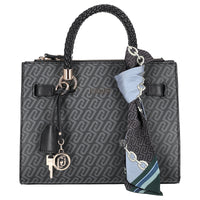 Liu Jo Manh S Satchel Monogramm - Schoudertas 27 cm (nero)