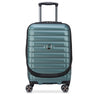 Delsey Paris Shadow 5.0 - 4-Rollen-Kabinentrolley mit Vortasche S 55 cm erw. USB (gruen)
