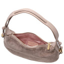 Coccinelle Thess Suede Bim - Schultertasche 29 cm (warm taupe) - Ansicht 6