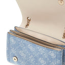 Guess Noelle II XBody Flap - Umhängetasche 24 cm (denim logo)