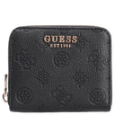 Guess Ella Logo SLG Small Zip - Geldbörse 4cc 11 cm (black logo)