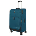 Travelite Kick Off - 4-Rollen-Trolley L 78 cm erw. (petrol) - Ansicht 7