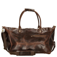 Buckle & Seam Linwood Weekender - Reisetasche 50 cm Leder (brown/dots)