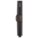 Secrid Miniwallet Palmellato - Geldbörse 6cc 10.2 cm RFID (brown)