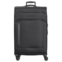 D&N Travel Line 9804 - 4-Rollen-Trolley L 78 cm erw. (black)