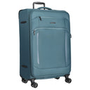 D&N Travel Line 9804 - 4-Rollen-Trolley L 78 cm erw. (petrol) - Ansicht 5