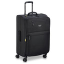 Delsey Paris Maubert 2.0 - 4 - Rollen - Trolley 69 cm erw. (schwarz) - Markenkoffer