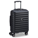 Delsey Paris Shadow 5.0 - 4-Rollen-Kabinentrolley Slim Line USB 55 cm (schwarz) - Ansicht 2