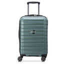 Delsey Paris Shadow 5.0 - 4-Rollen-Kabinentrolley USB 55 cm (grün)