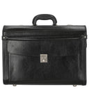 D&N Business - Pilotenkoffer 46 cm Leder (schwarz)