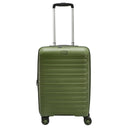 D&N Travel Line 4700+ - 4-Rollen-Kabinentrolley S 55 cm erw. (olive green)