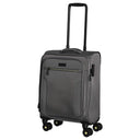 D&N Travel Line 9704 - 4-Rollen-Kabinentrolley S 55 cm (grey) - Ansicht 2