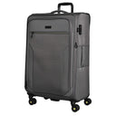 D&N Travel Line 9704 - 4-Rollen-Trolley L 78 cm erw. (grey) - Ansicht 2