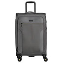 D&N Travel Line 9704 - 4-Rollen-Trolley M 68 cm erw. (grey)