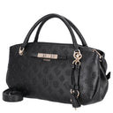 Guess Carmella 3 Comp Satchel - Henkeltasche 30 cm (black logo) - Ansicht 2