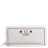 Guess Lindsey SLG Large Zip - Geldbörse 12cc 21 cm (bone logo)