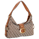 Guess Camden - Schultertasche 35 cm (latte logo/cognac) - Ansicht 5