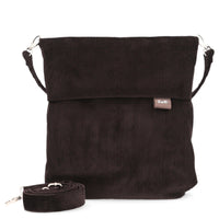 zwei Mademoiselle M12 - Schultertasche 32 cm (cord-espresso)