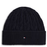 Tommy Hilfiger Flag Cable - Beanie (space blue)