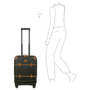 Brics Bellagio - 4-Rollen-Kabinentrolley mit Vortasche 55 cm erw. (olive) - Ansicht 10