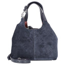 Coccinelle C-Easy Suede - Henkeltasche S 20 cm (midnight blue)