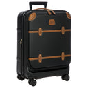 Brics Bellagio - 4-Rollen-Kabinentrolley mit Vortasche 55 cm erw. (black/tan) - Ansicht 6