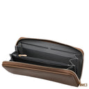 Seidenfelt Smilla - Damen- Geldbörse 19 cm (sweet caramel) - Ansicht 2