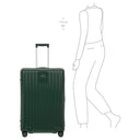 Brics Positano - 4-Rollen-Trolley L 78 cm erw. (emerald green) - Ansicht 9