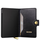 Secrid Miniwallet Emboss Diamond - Kreditkartenetui 6cc 10.2 cm RFID (black+) - Ansicht 5
