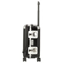 FPM Milano Bank Light Spinner 53 front pocket - 4-Rollen-Kabinentrolley 53 cm (licorice black) - Ansicht 3