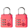 FPM Bank S Accessories Padlocks - TSA Schlösser (Paar) (wild watermelon)