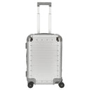 FPM Milano Bank S aluminum Spinner 53 - 4-Rollen-Kabinentrolley 53 cm (moonlight silver)