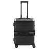FPM Milano Bank Zip Deluxe Spinner 55 - 4-Rollen-Kabinentrolley 55 cm (eclipse black)