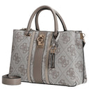 Guess Erenia Girlfriend - Henkeltasche (dark taupe logo) - Markenkoffer