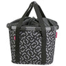 KLICKfix reisenthel Bikebasket 15 - Lenkerkorb 35 cm (signature black)